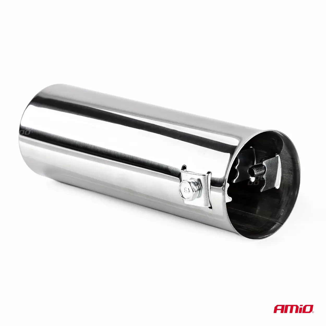 Endestuss MT 009 Chrome Rustfritt Ø - 51mm – bilde 2