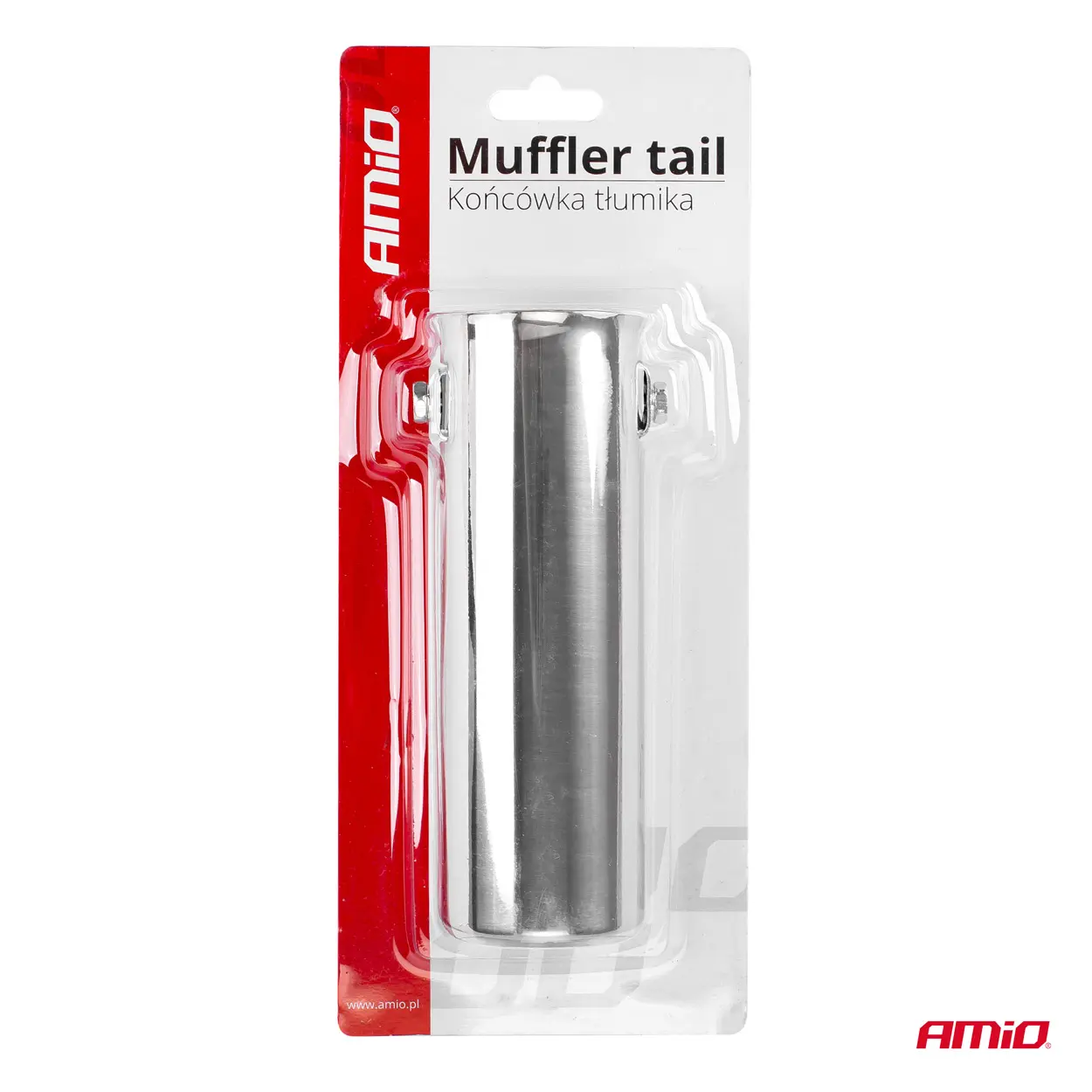 Endestuss MT 009 Chrome Rustfritt Ø - 51mm – bilde 4