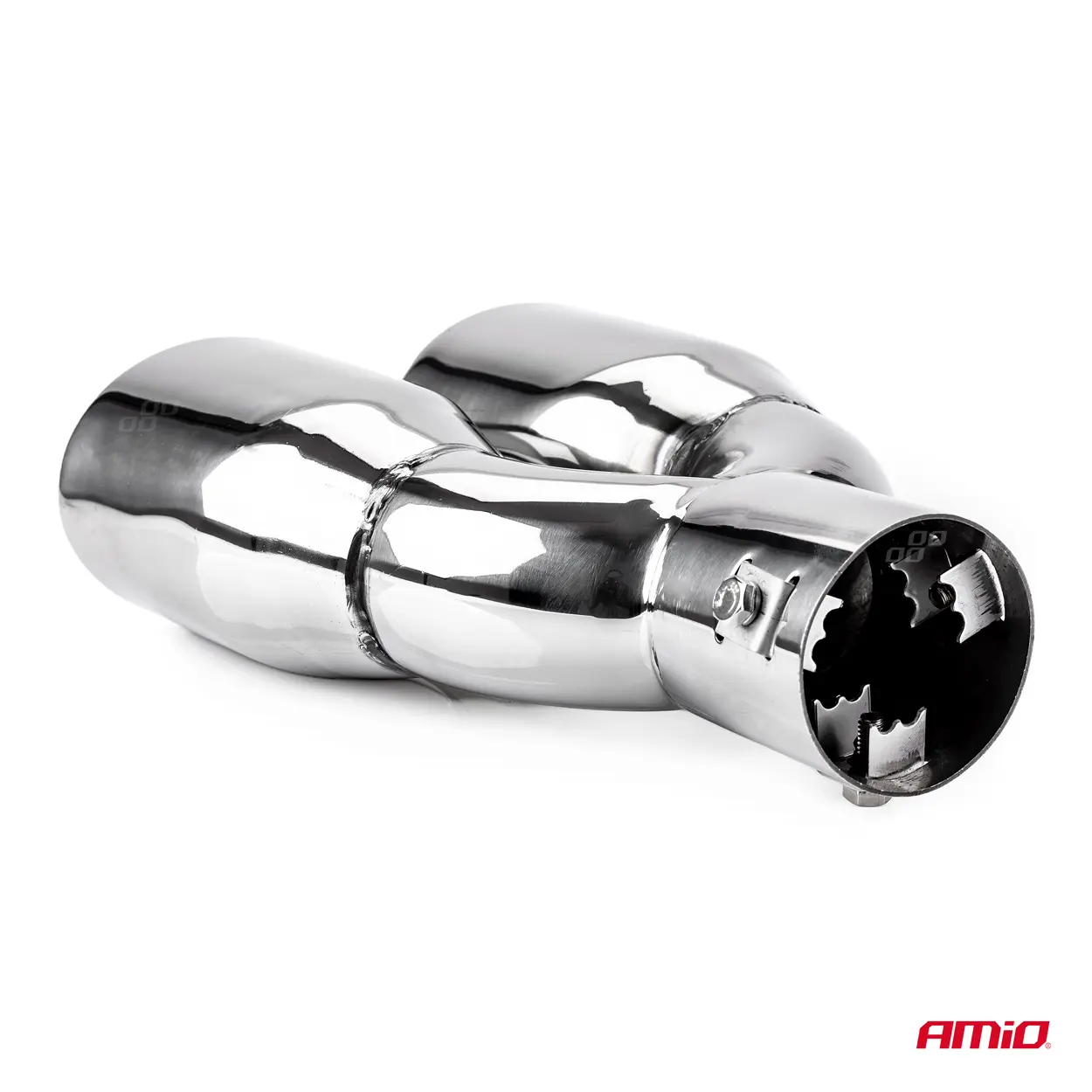 Endestuss MT 010 Chrome Rustfritt Ø - (85mm x 67mm) (85mm x 67mm ...