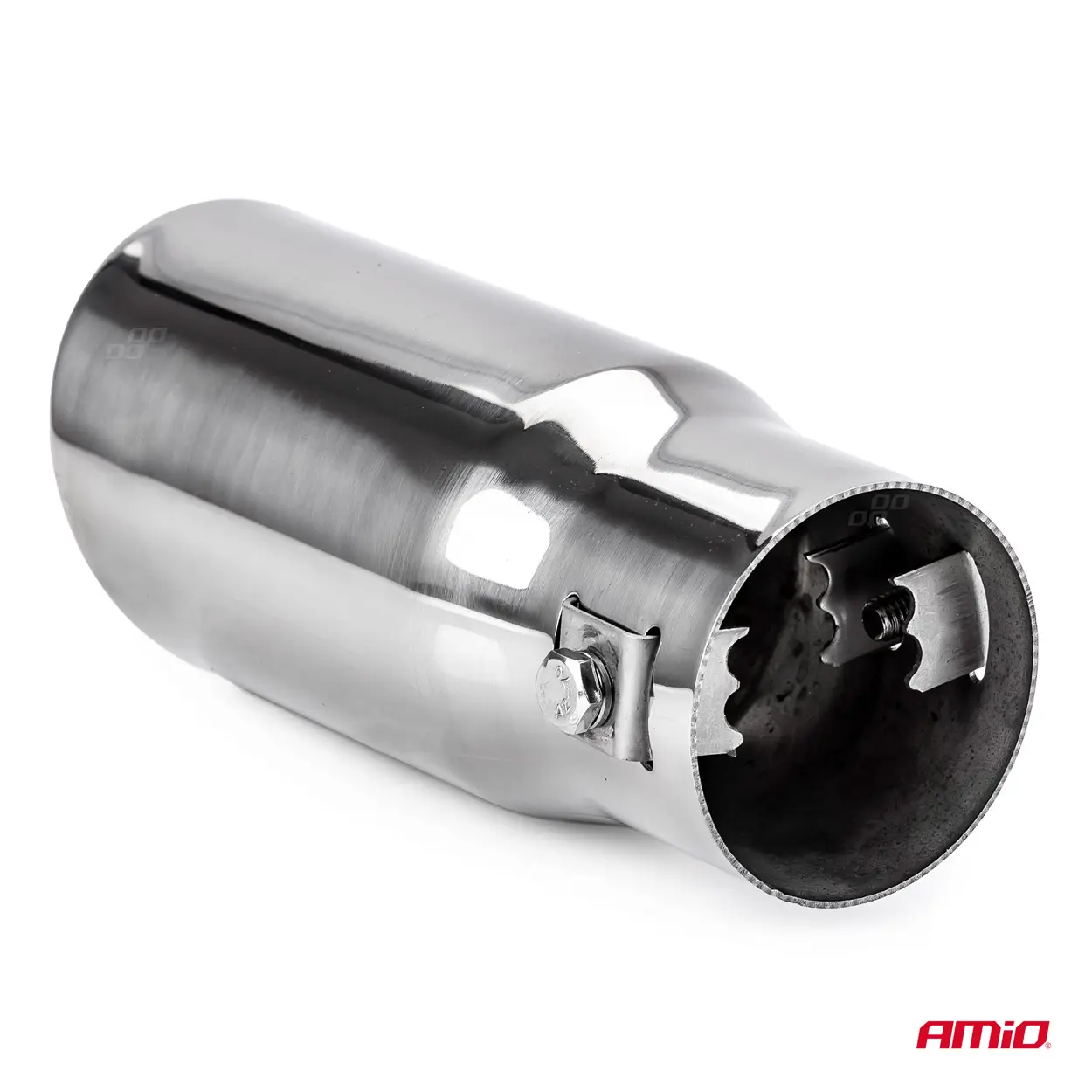 Endestuss MT 011 Chrome Rustfritt Ø - 63mm Image 2