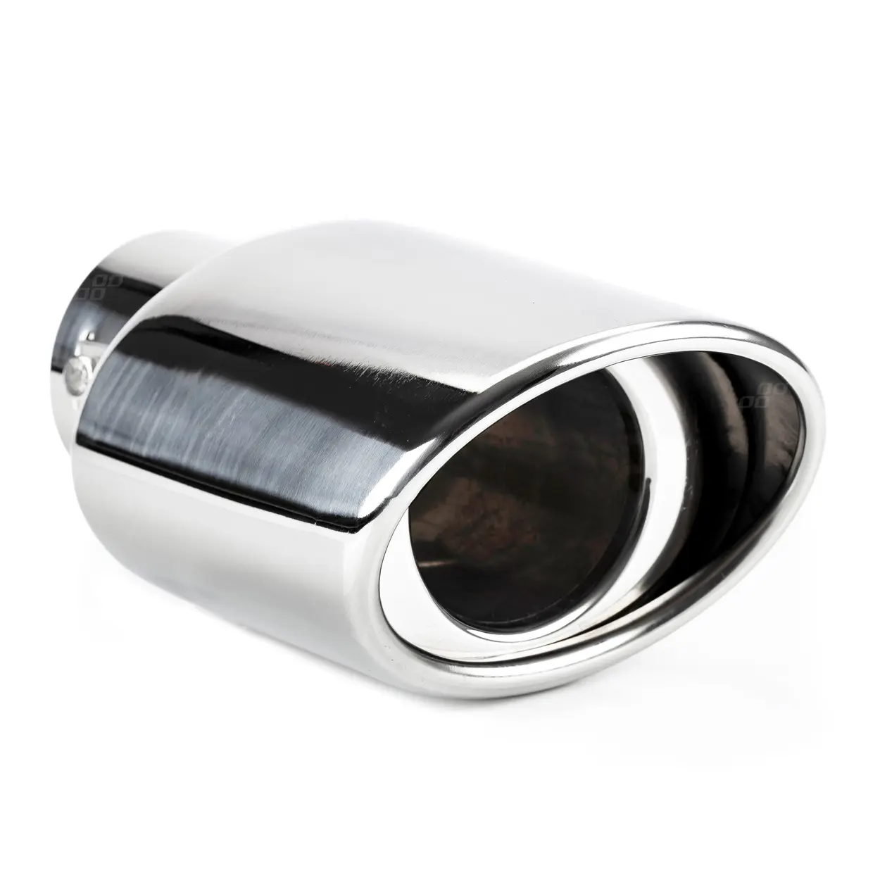 Endestuss MT 014 Oval Chrome Rustfritt Ø - 117mm
