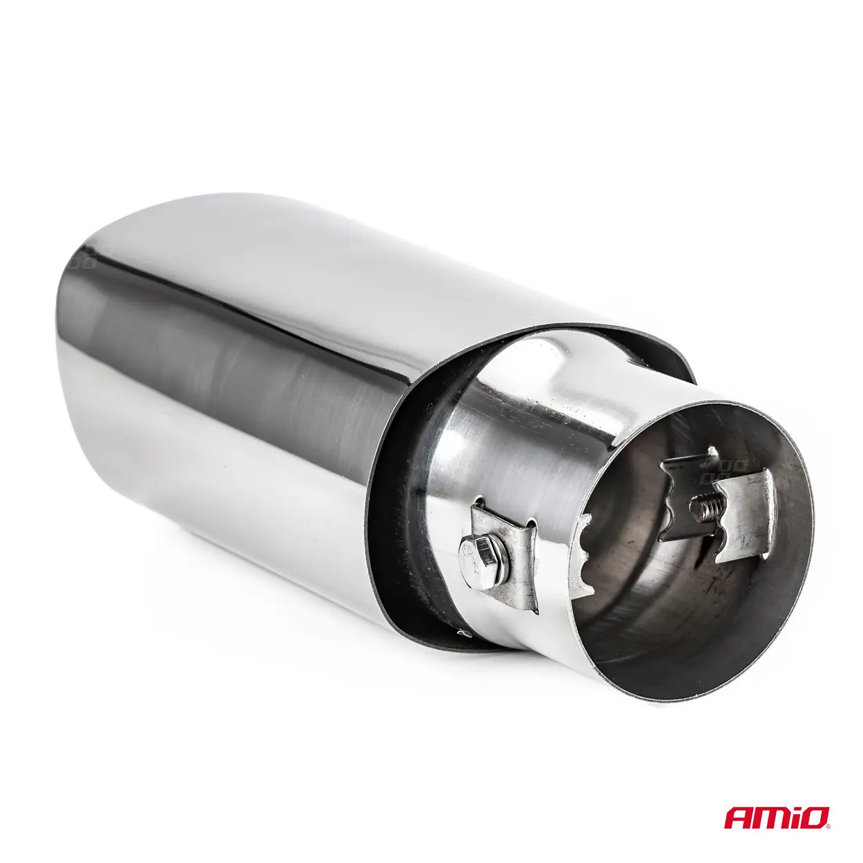 Endestuss MT 015 Chrome Rustfritt Ø - (81mm x 66mm) Image 2
