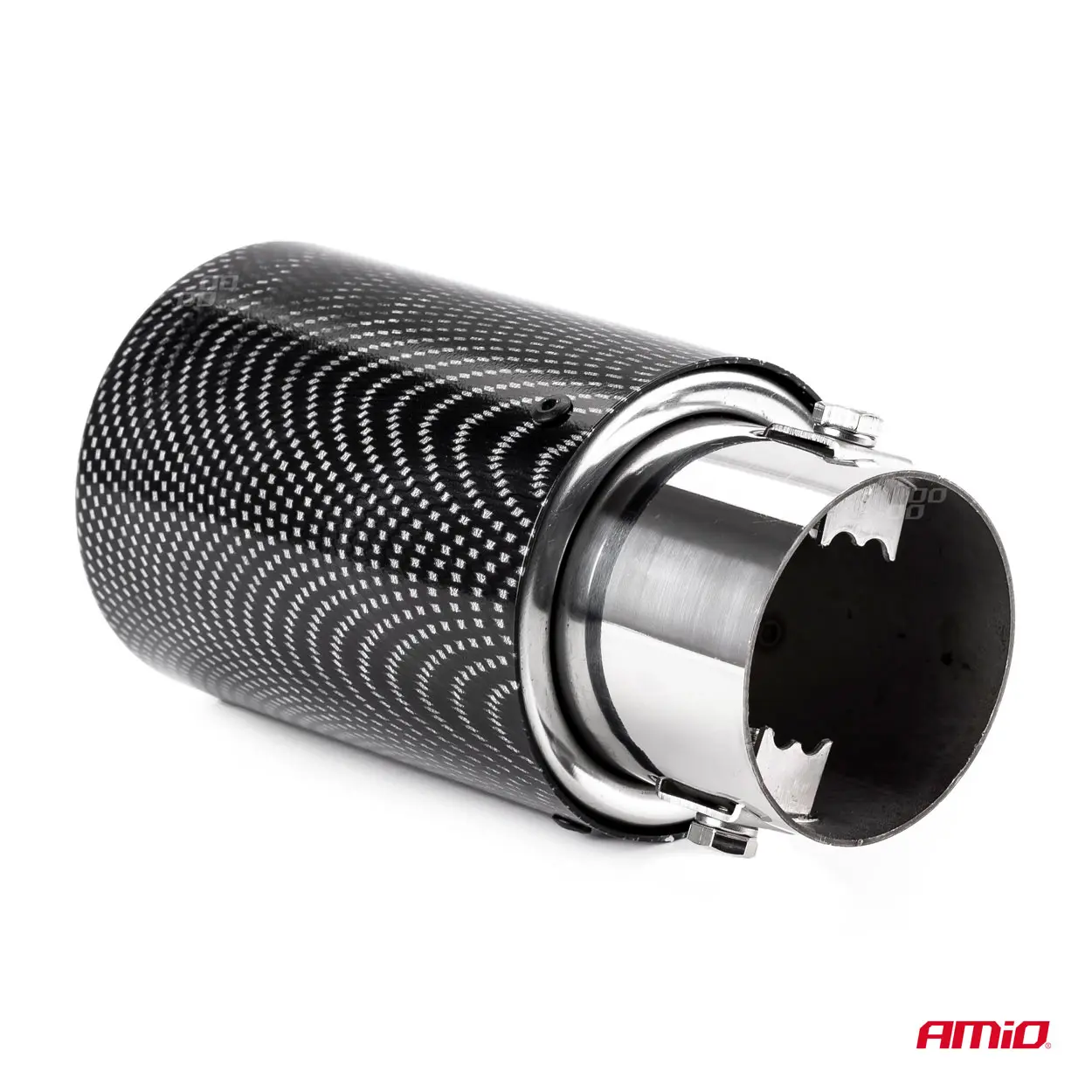 Endestuss MT 016C Carbon Rustfritt Ø - 76mm – bilde 2