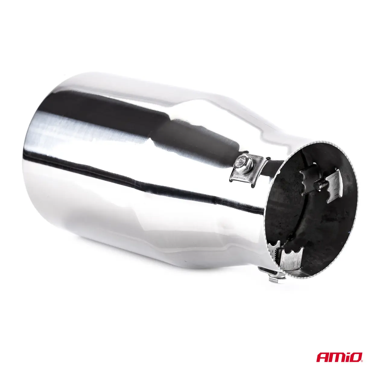 Endestuss MT 018 Chrome Rustfritt Ø - 102mm – bilde 2