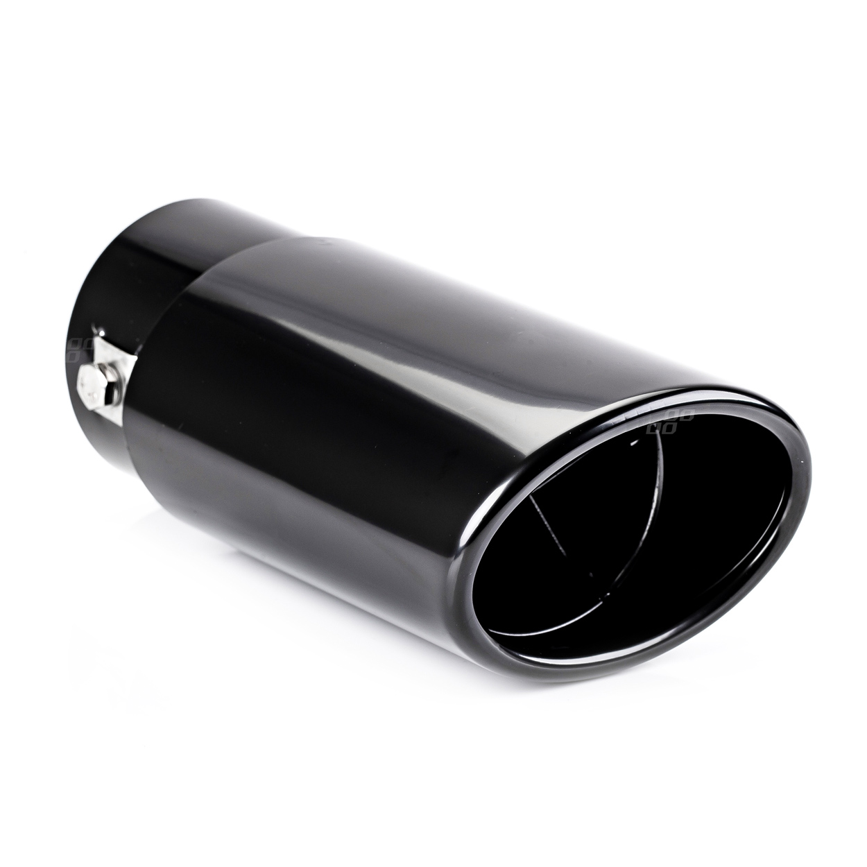 Endestuss MT 020B Black Rustfritt Ø - (86mm x 65mm)