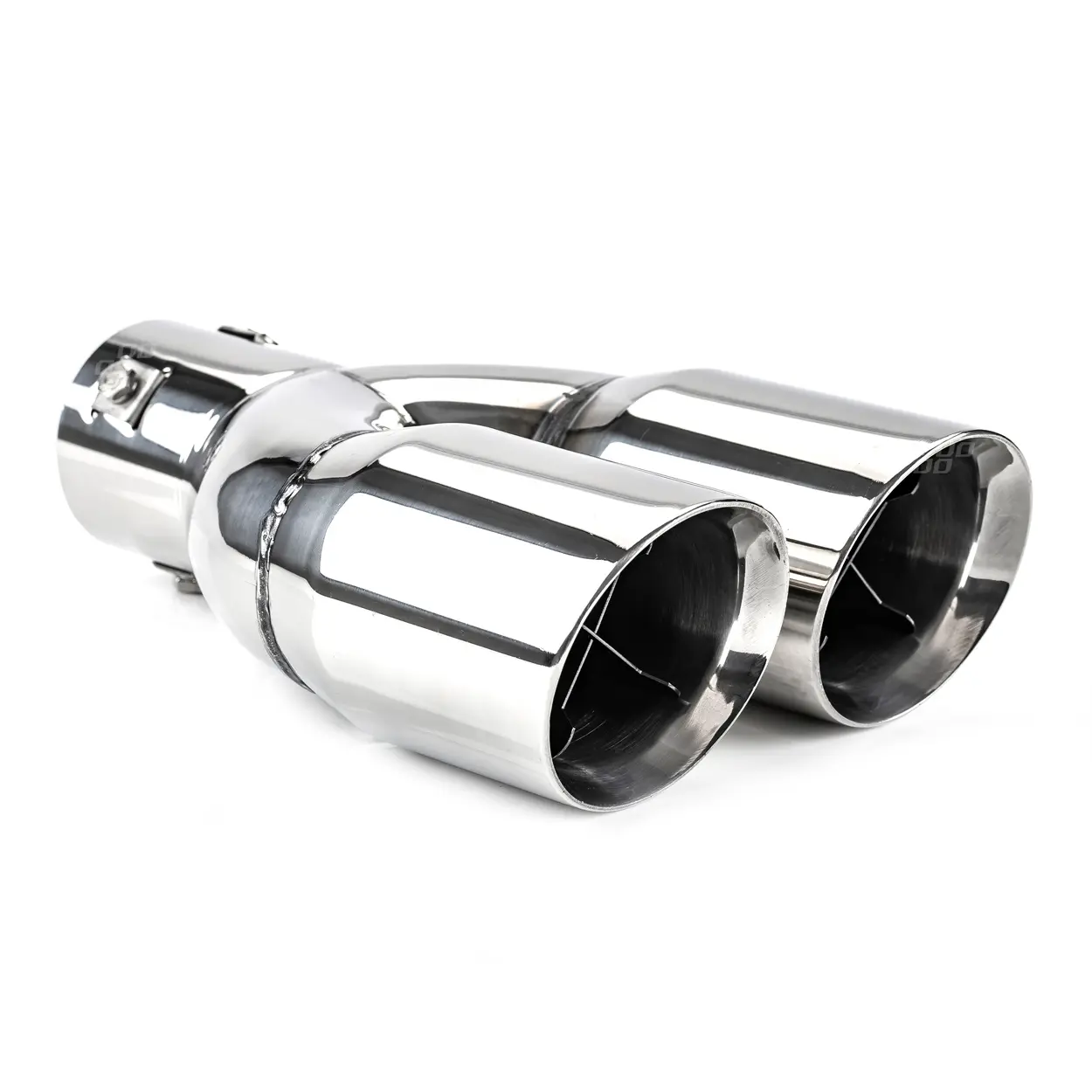 Endestuss MT 022 Chrome Rustfritt Ø - (76mm x 76mm) - (76mm x 76mm) Image 1