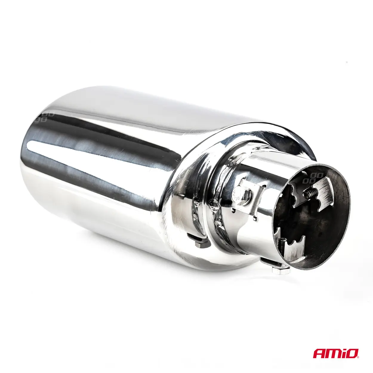 Endestuss MT 023 Oval Chrome Rustfritt Ø - (120mm x 68mm) Image 2