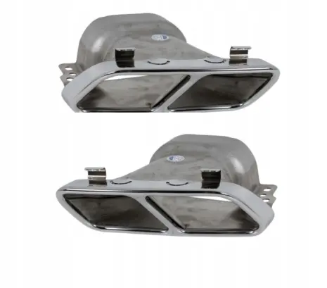 Endestusser enderør Mercedes-Benz A45 AMG │ Genuine® Rear Exhaust Tail Pipe Covers