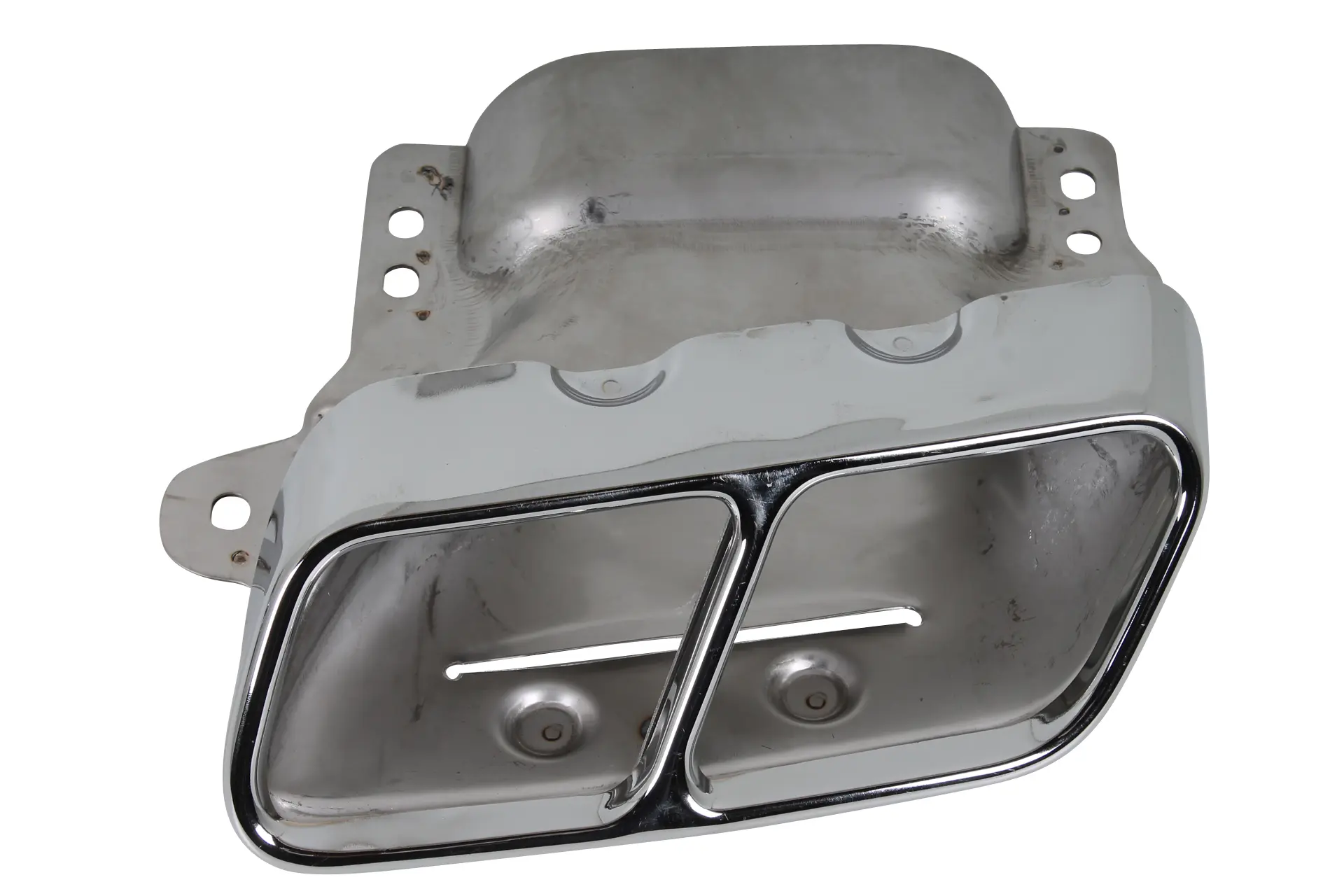 Endestusser enderør Mercedes-Benz A45 AMG │ Genuine® Rear Exhaust Tail Pipe Covers – bilde 4