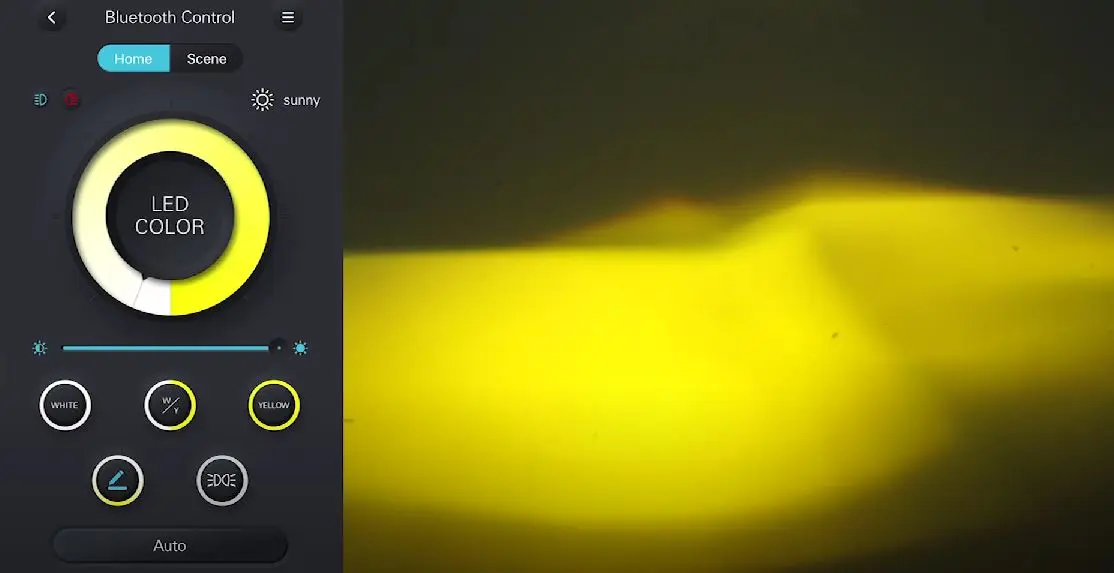 EPLH66 LED-PÆRER H7 SMART AI blyetoothstyrt CANBUS med DRL-funksjon – bilde 4