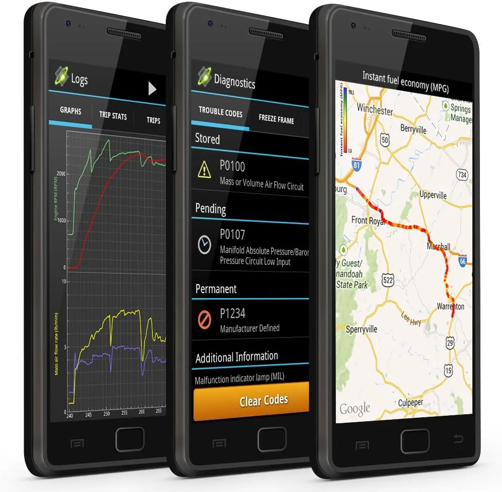 Feilkodeleser trådløs OBDLink LX Bluetooth OBD2 diagnoseadapter │ Android / iOS / Windows - FORScan - Scan my Tesla  - Bimmercode - Bimmerlink │ rask og stabil – bilde 7