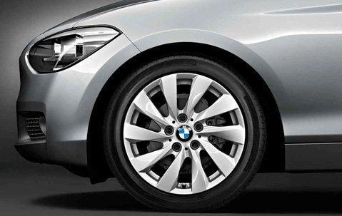 Felg 17" BMW 1-serie / 2-serie (F20/F21/F22/F23) │ Genuine® Turbine Styling 381 - Reflexsilber 7,5Jx17 ET43