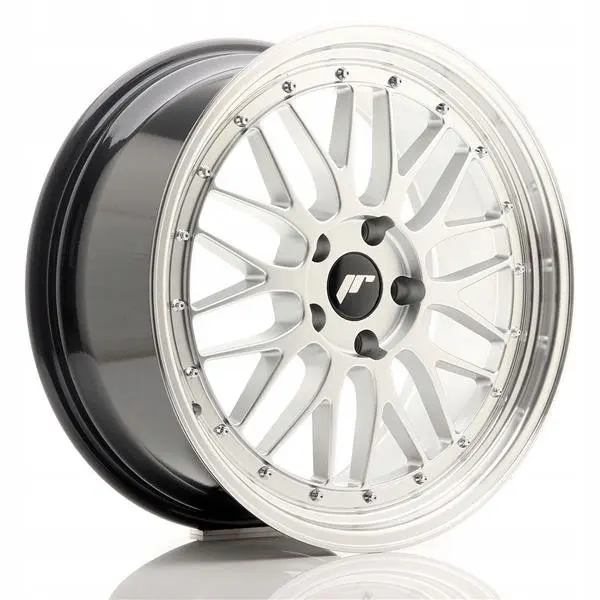 Felg Japan racing JR23 19x8.5 ET35 5x120 Hyper Silver Machined Lip Image 1