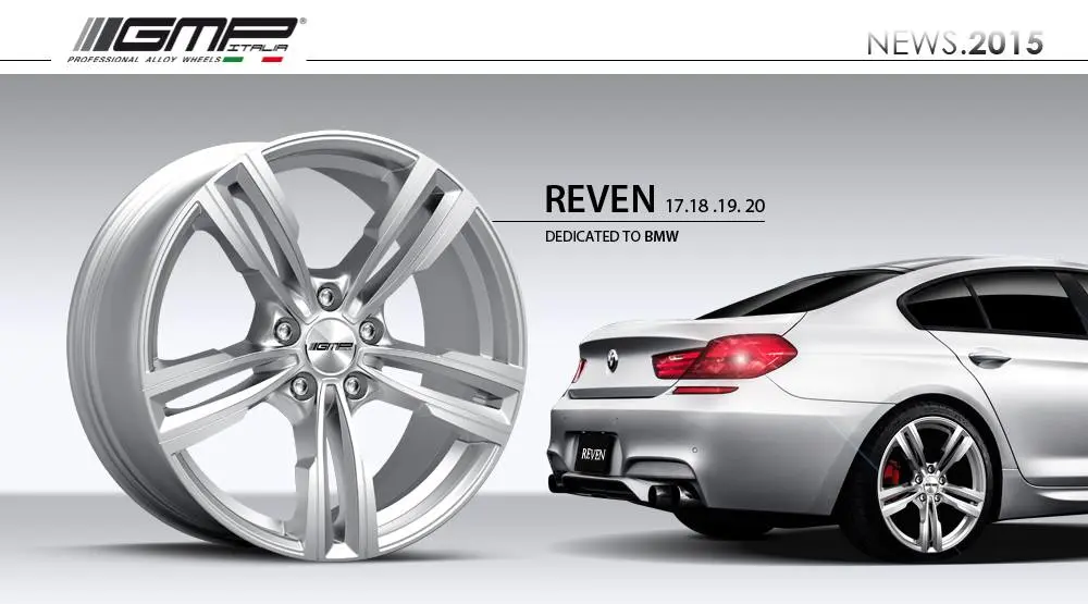 Felger GMP Italia Reven 19" Silver Gloss Tesla Model S / BMW Image 4