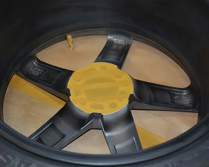 Felglakk Foliatec Rim Kit 2C Spray Paint | Spraylakk sett Black Glossy Image 13