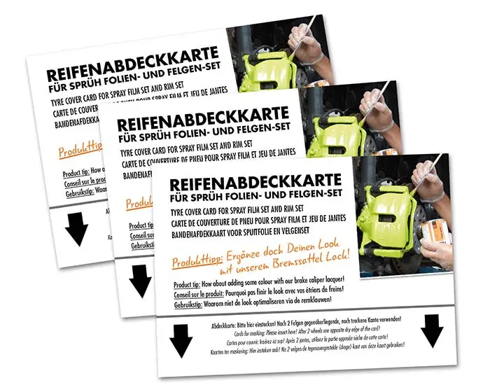 Felglakk Foliatec Rim Kit 2C Spray Paint | Spraylakk sett Black Matt – bilde 16