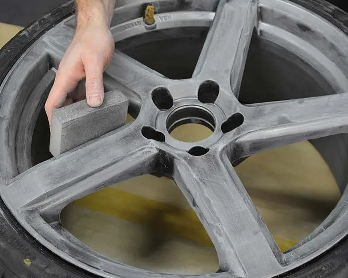 Felglakk Foliatec Rim Kit 2C Spray Paint | Spraylakk sett Gunmetal Metallic Glossy Image 12