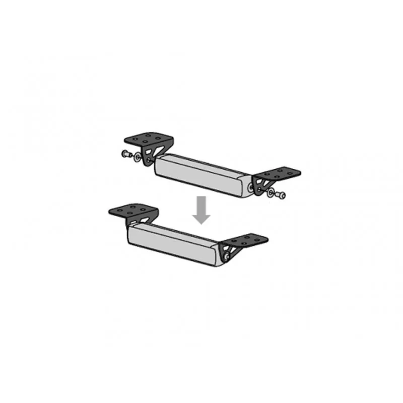 Feste for LED-lyslist, nedre, ARB Base Rack, 1780490 – bilde 2