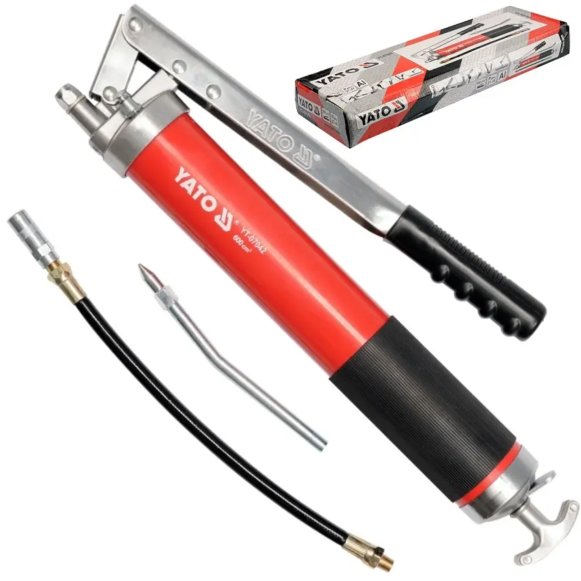 Fettpresse YATO med hevearm og slange 600ml  Image 1