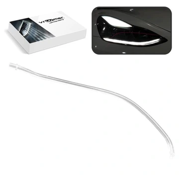 Fiberoptisk LED DRL Stripe Tesla Model 3 / Model Y 2017 - 2023 │ Frontlykt høyre Daytime Running Light Repsett