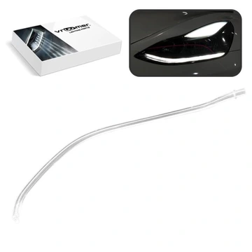 Fiberoptisk LED DRL Stripe Tesla Model 3 / Model Y 2017 - 2023 │ Frontlykt venstre Daytime Running Light Repsett