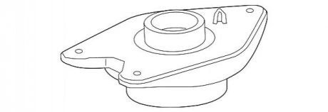 Fjærbeinslager BMW i3 2013 - 2022 │ Genuine® framaksel, med kulelager - Strut Mounting Image 5