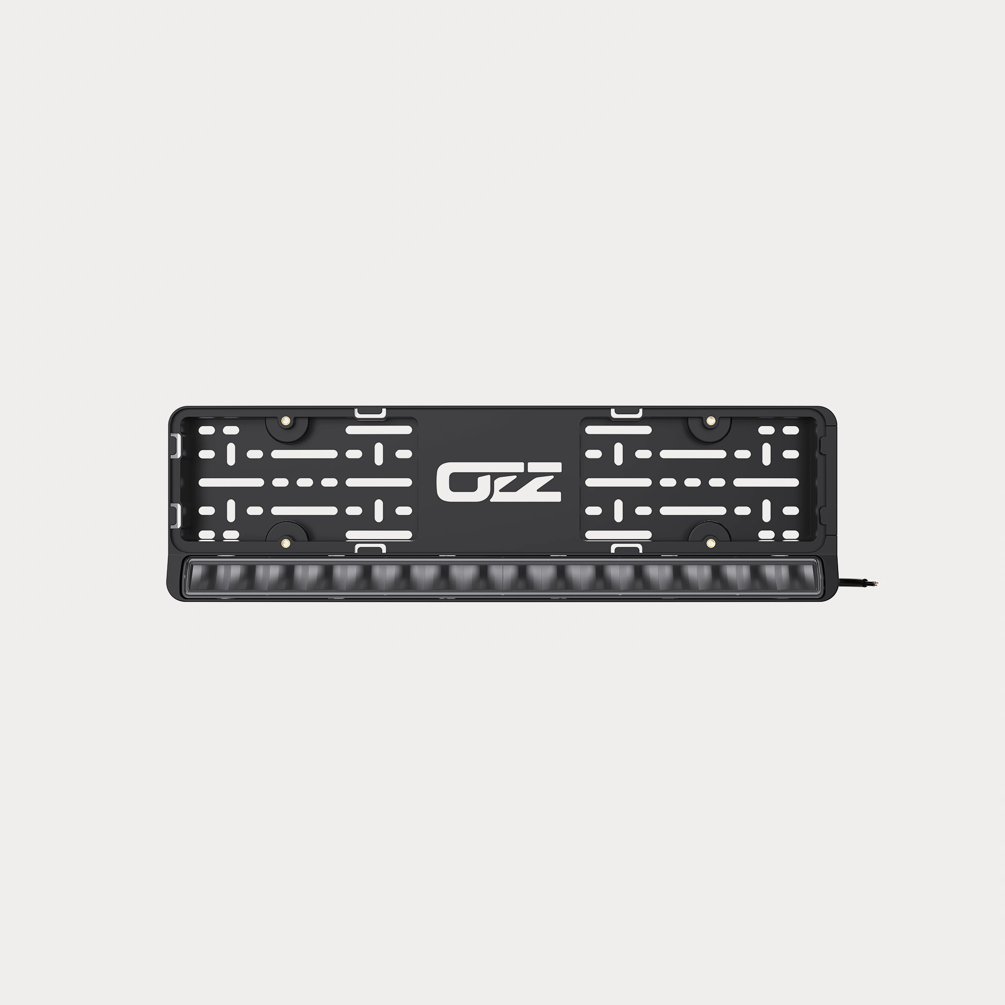 Fjernlys LED Lysbjelke OZZ LP1 – 21.1" / 53,5 cm – Integrert i skiltplate – Driving beam – bilde 2