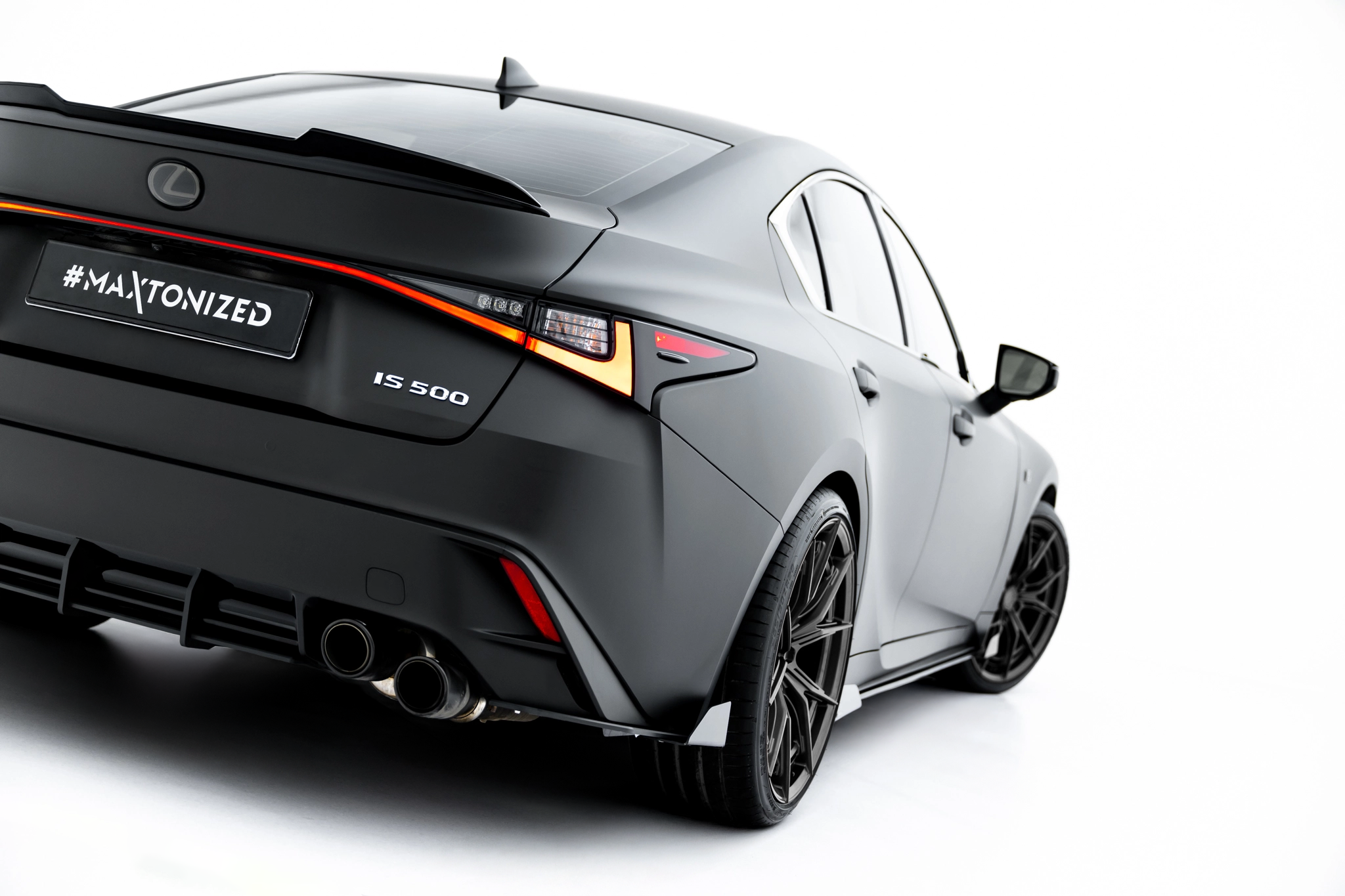 Flaps + Sidesplitters bak Lexus IS 500 III Facelift (XE30) 2020 -> | Glossy Black Edition