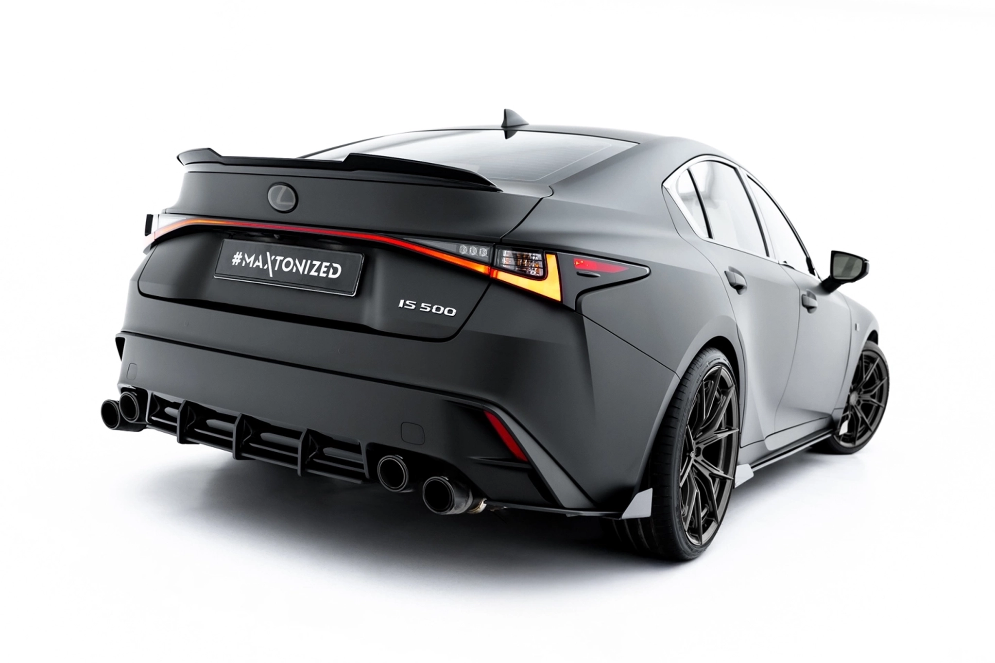 Flaps + Sidesplitters bak Lexus IS 500 III Facelift (XE30) 2020 -> | Glossy Black Edition – bilde 2