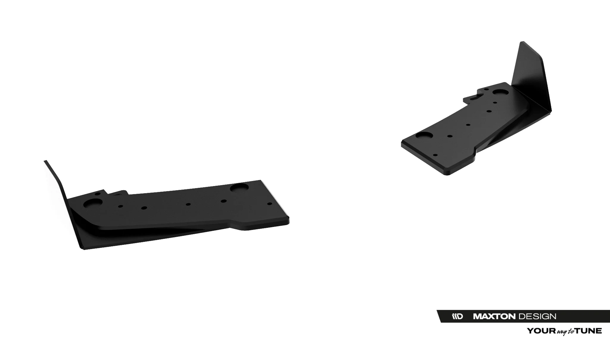 Flaps + Sidesplitters bak Toyota GR Yaris IV Facelift 2024 -> | Glossy Black Edition – bilde 5