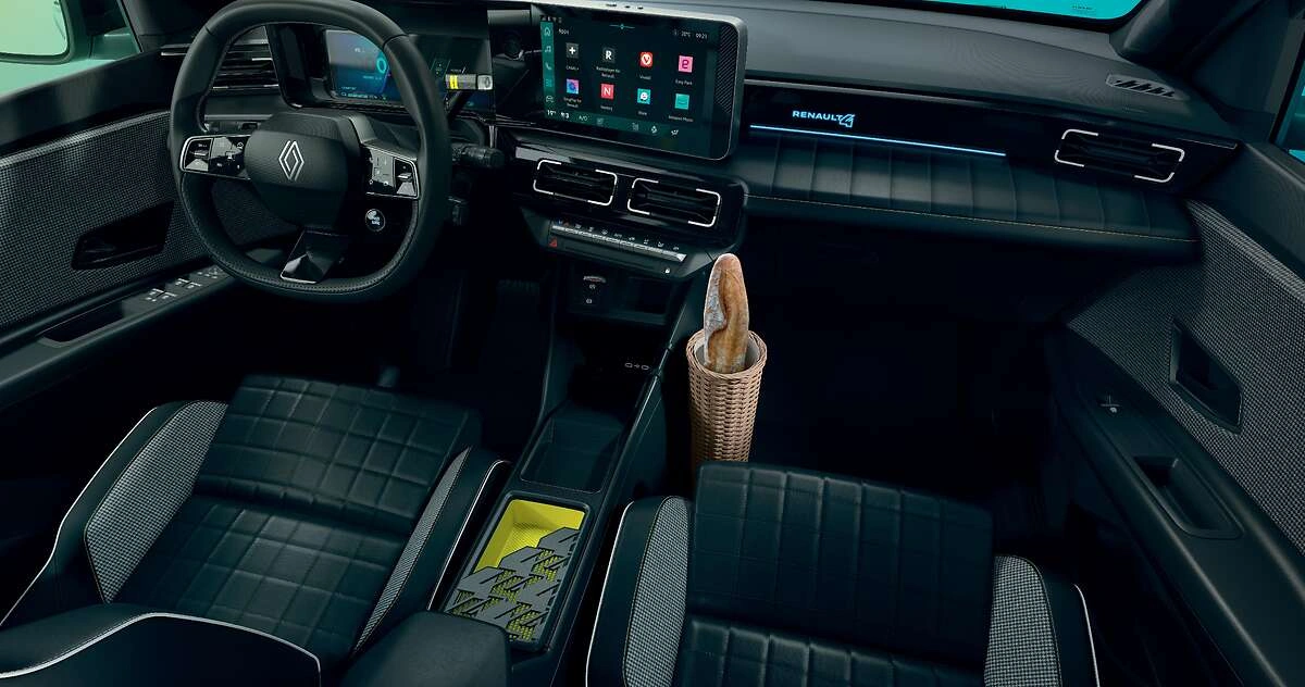Flettet brødkurv Renault 4 E‑Tech Electric 2025 -> │ Genuine® Original kvalitet – bilde 2