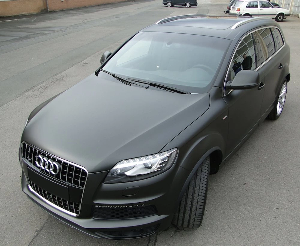 Folie M12 2080 Svart Matt | 3M High Black Mat Wrap Film - 150 cm x 100 cm Image 3