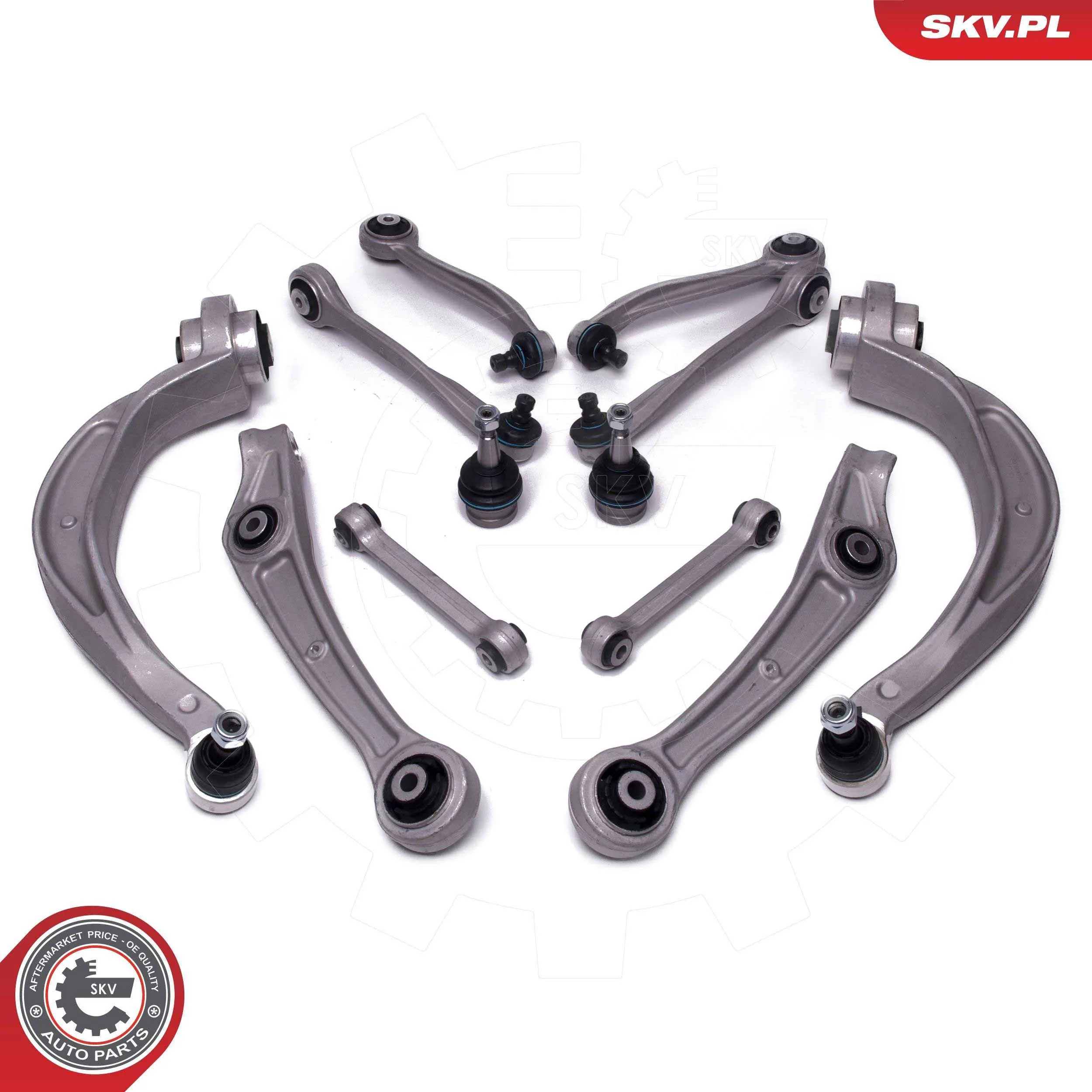 Forstillingssett Audi A4 B8 Allroad / Audi A5 8T Coupe 2007 - 2016 │ SKV Control arm repair kit – bilde 2