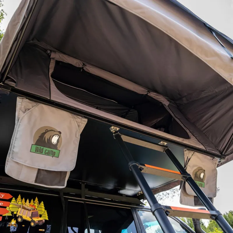 Fortelt Wild Camp Hudson 180 │ grå anneks til taktelt – bilde 11