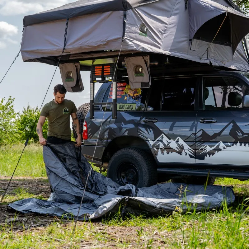 Fortelt Wild Camp Hudson 180 │ grå anneks til taktelt – bilde 37