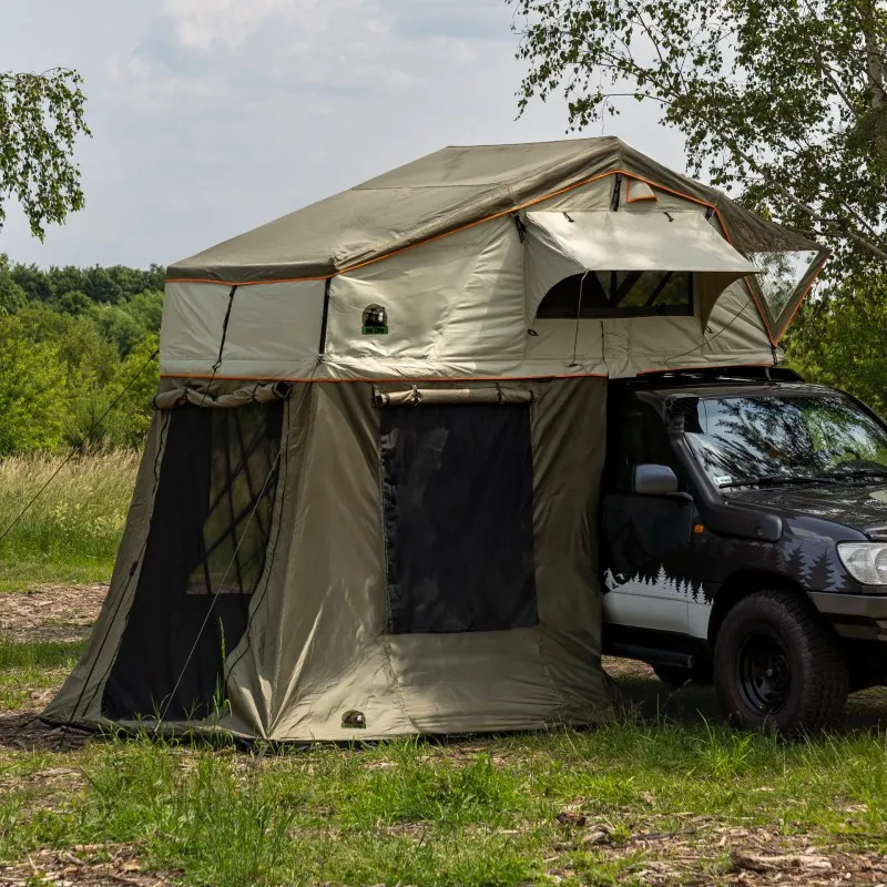 Fortelt Wild Camp Hudson 180 │ grønn anneks til taktelt – bilde 25
