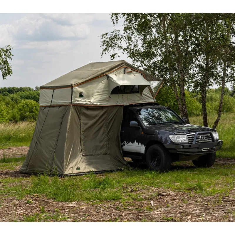 Fortelt Wild Camp Hudson 180 │ grønn anneks til taktelt – bilde 7