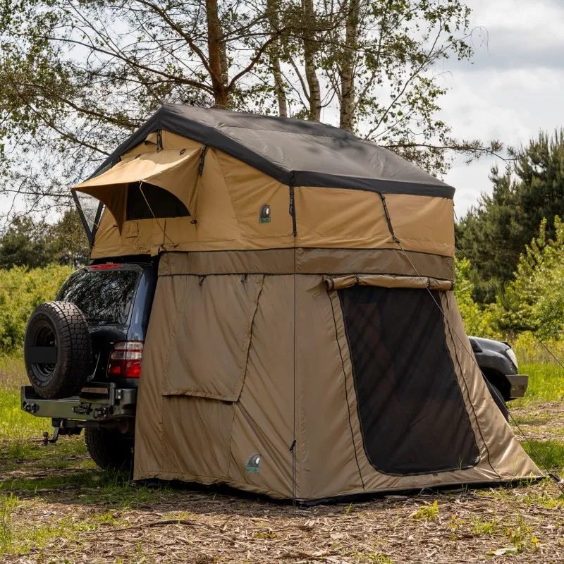 Fortelt Wild Camp Hudson 180 Military │ militærgrønn anneks til taktelt