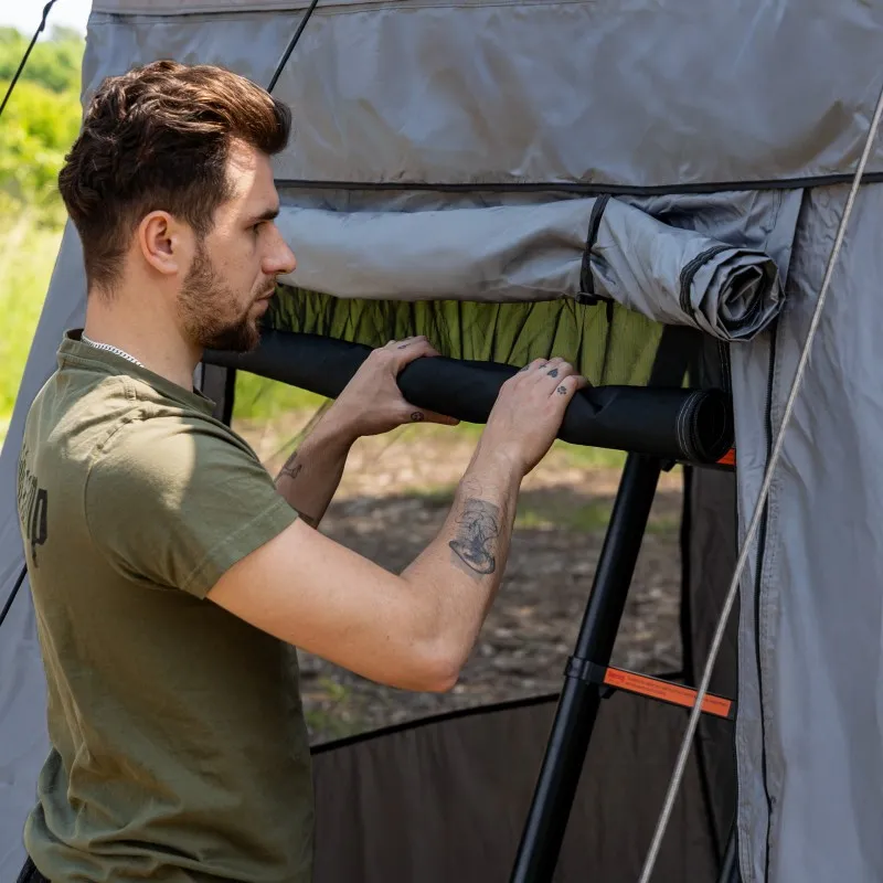 Fortelt Wild Camp Hudson 220 │ grå anneks til taktelt – bilde 30