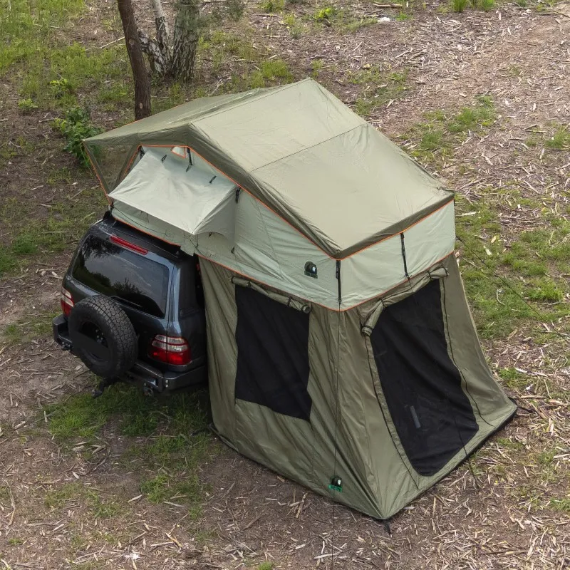 Fortelt Wild Camp Hudson 220 │ grønn anneks til taktelt – bilde 19