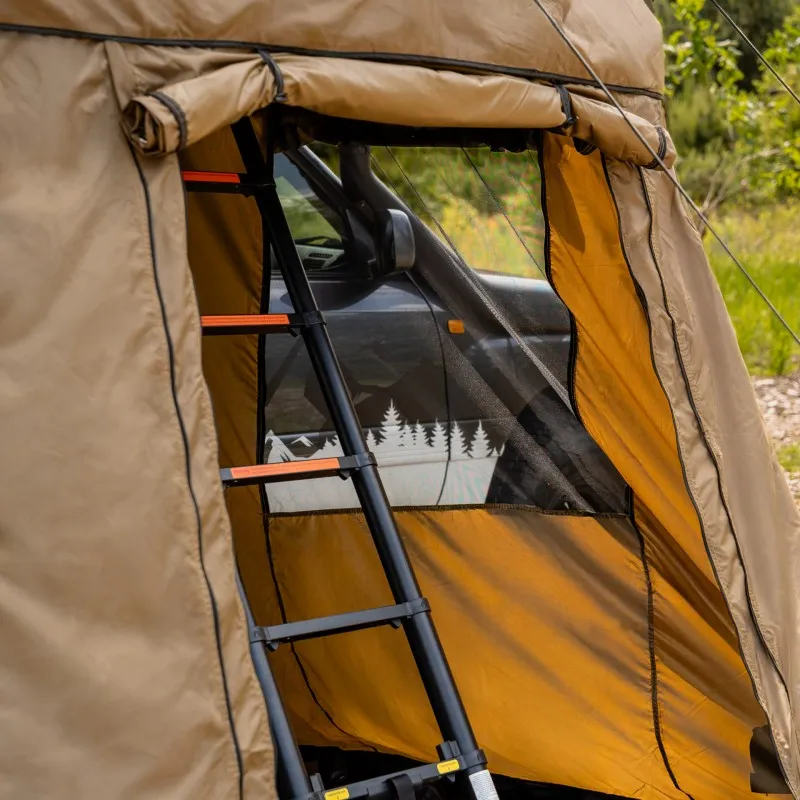Fortelt Wild Camp Hudson 220 Military │ militærgrønn anneks til taktelt – bilde 16