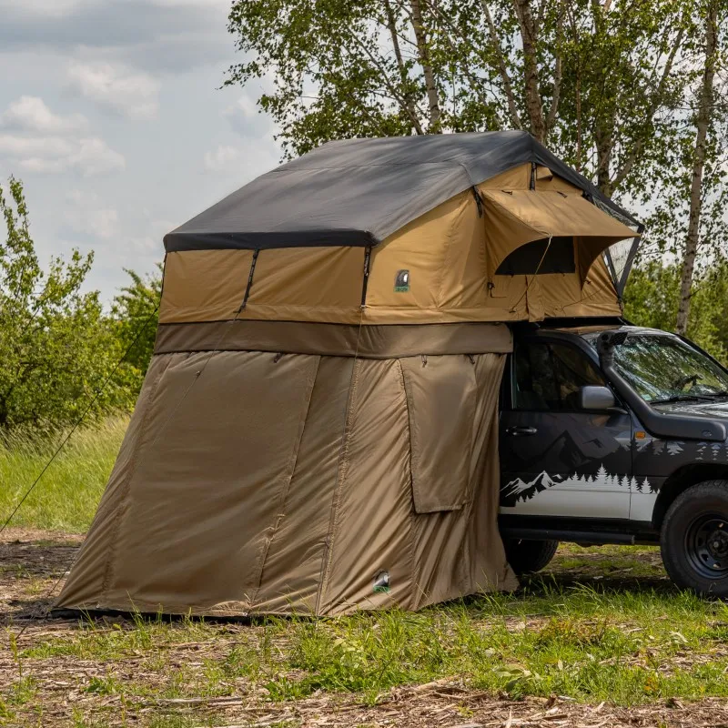 Fortelt Wild Camp Hudson 220 Military │ militærgrønn anneks til taktelt – bilde 23