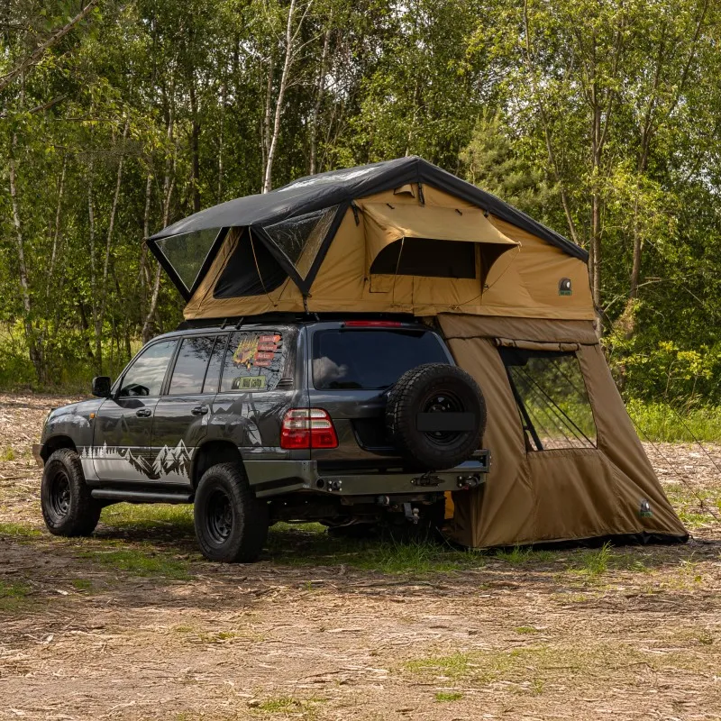 Fortelt Wild Camp Hudson 220 Military │ militærgrønn anneks til taktelt – bilde 25