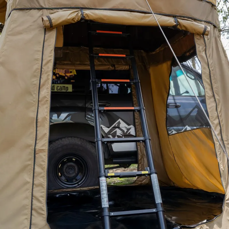 Fortelt Wild Camp Hudson 220 Military │ militærgrønn anneks til taktelt – bilde 30