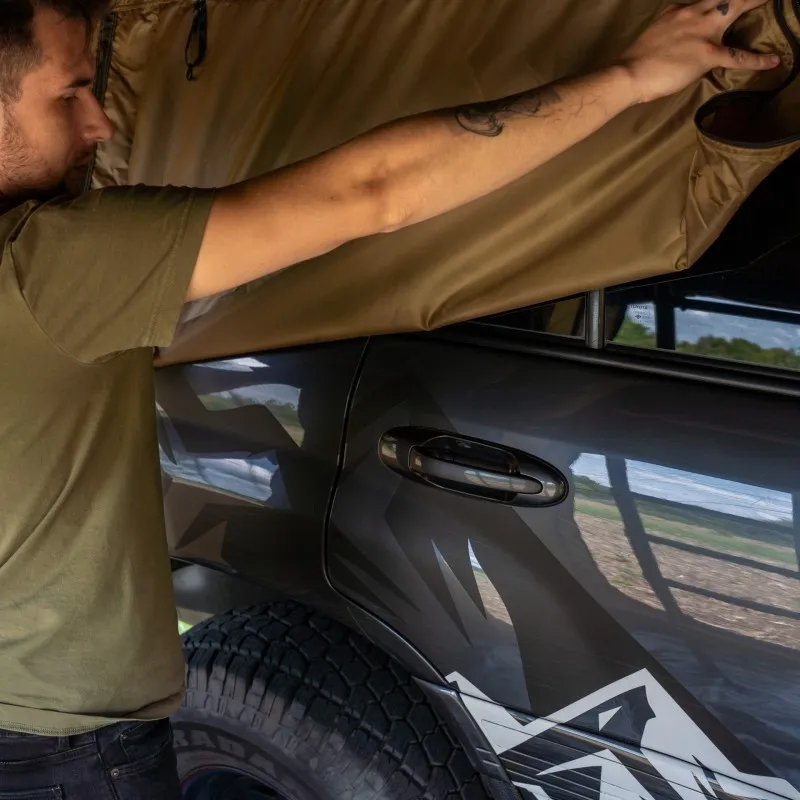 Fortelt Wild Camp Hudson 220 Military │ militærgrønn anneks til taktelt – bilde 32