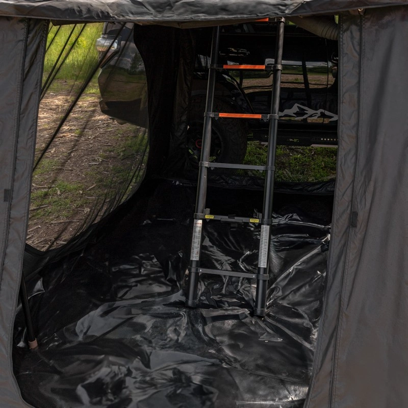 Fortelt Wild Camp Jukon II 180 DAY & NIGHT / Military │ sort anneks til taktelt – bilde 13