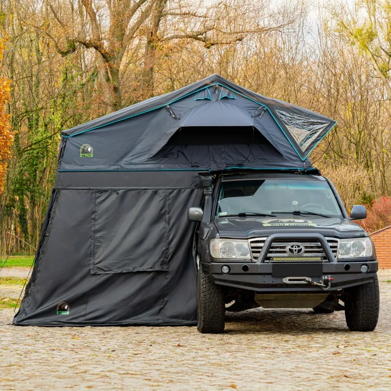 Fortelt Wild Camp Missisipi II 140 DAY & NIGHT │ sort anneks til taktelt – bilde 2