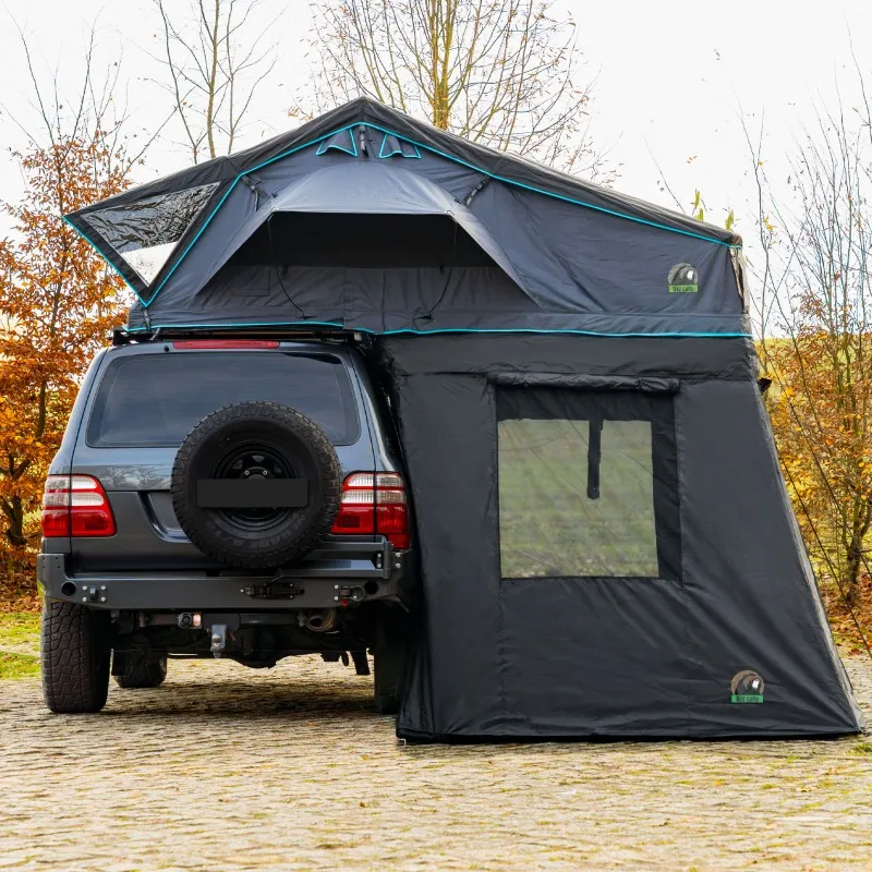 Fortelt Wild Camp Missisipi II 140 DAY & NIGHT │ sort anneks til taktelt – bilde 7