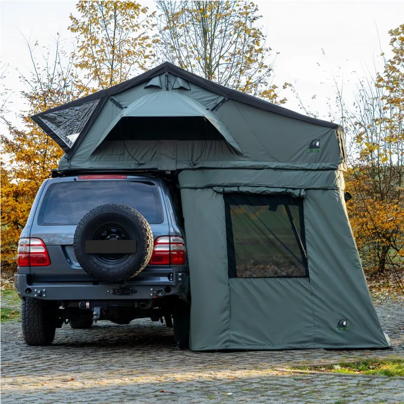 Fortelt Wild Camp Missisipi II 160 │ grønn anneks til taktelt – bilde 19