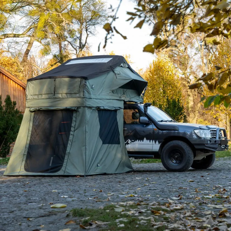 Fortelt Wild Camp Missisipi II 160 │ grønn anneks til taktelt – bilde 23